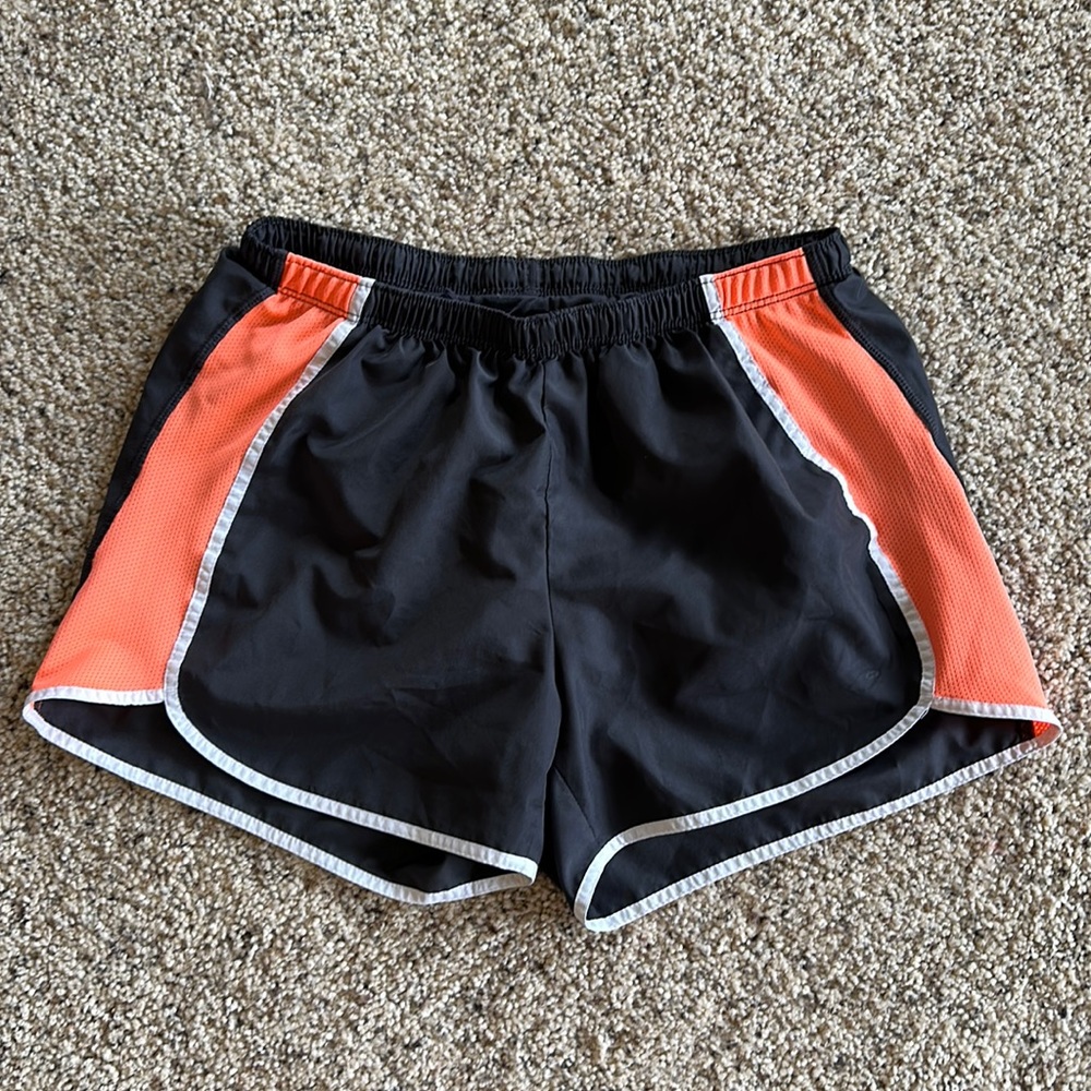 C9 By Champion Gray and Orange Athletic Shorts XS